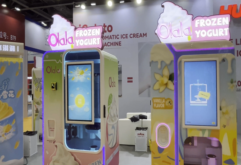 ice cream vending machines