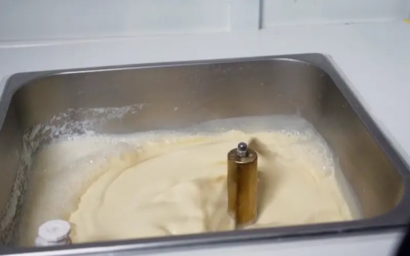 Ice cream milk syrup