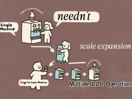 هل أحتاج إلى LLC لآلة بيع الآيس كريم؟